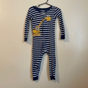 Toddler boys one piece pajamas